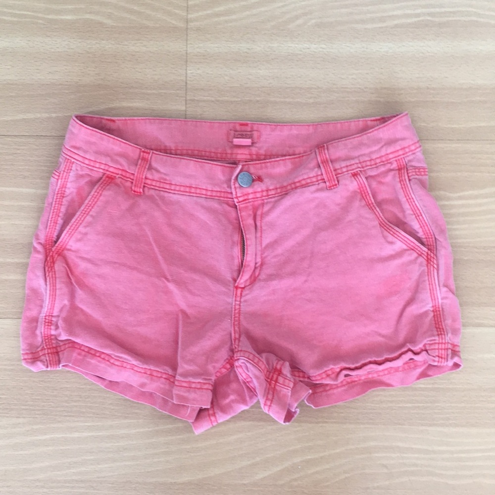 J.crew dip dye shorts hot pink 2 denim Barbie